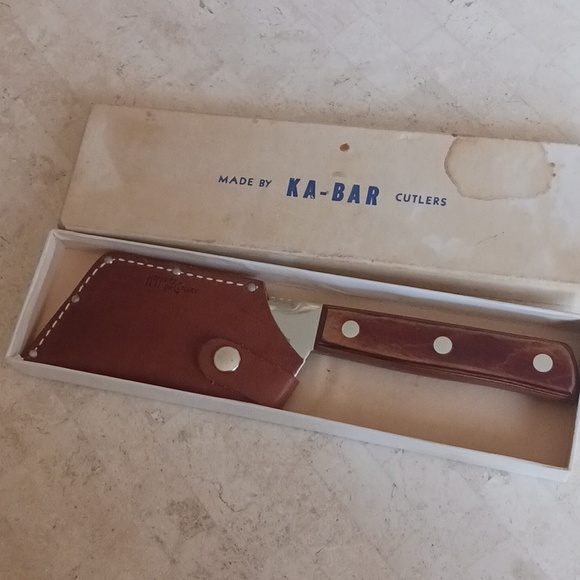 KA-BAR ...N.Y. Other - Vintage/collectable "Sawtooth Cleaver" By KA-BAR CUTLERS,New York, Read Below...